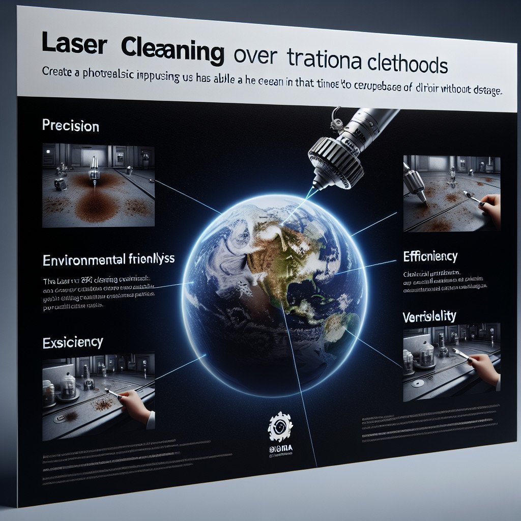 Vorteile des Laserreinigens im Vergleich zu traditionellen Methoden