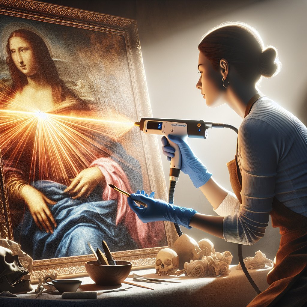 Laserreinigung in der Restaurierung von Gemälden und Kunstwerken