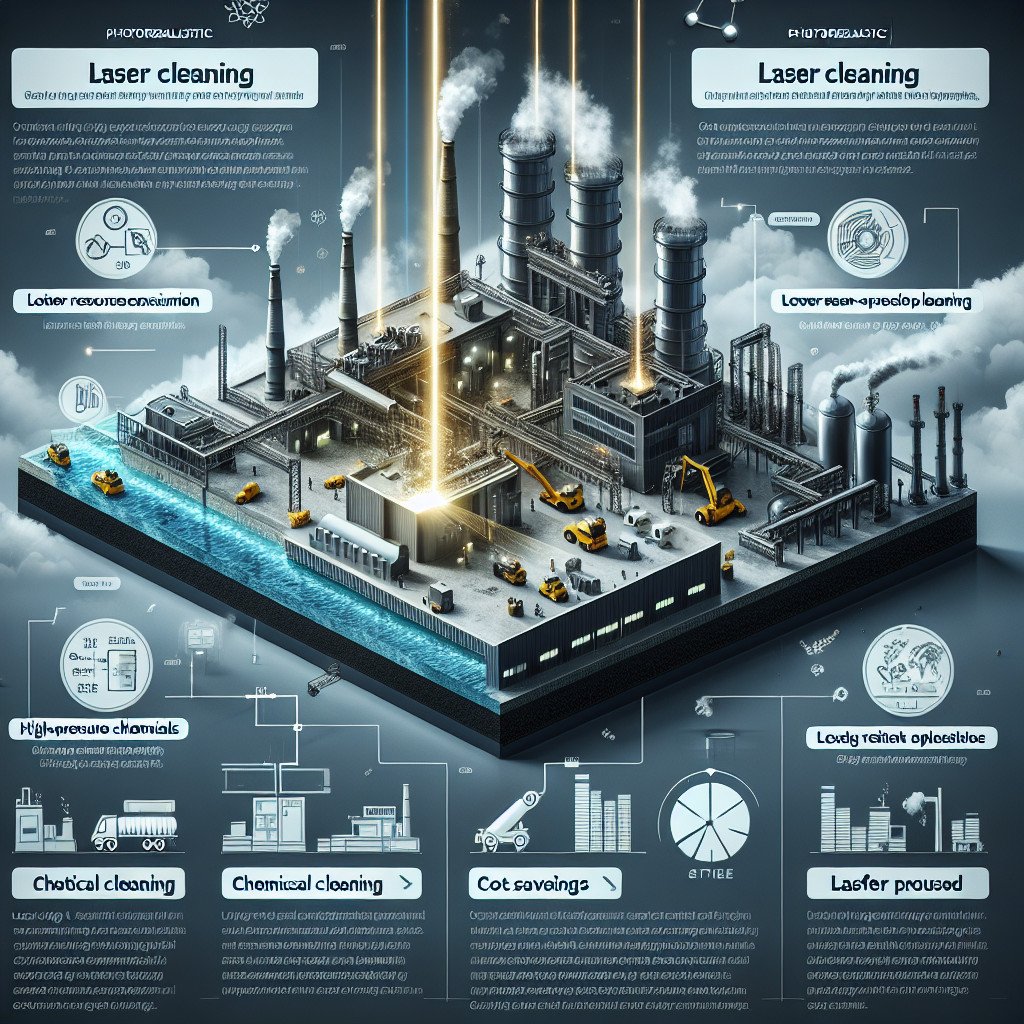 Laserreinigung von Industrieanlagen und Fabriken: Effiziente Wartung und Reinigung